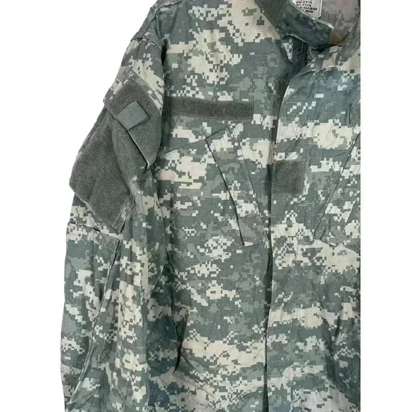 US Army Jacket Mens Size Medium‎ M Reg Digital Camo Military Combat Uniform Coat - Picture 3 of 9